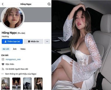Горячий клип Tiktoker Truong Hong Ngoc привлекает душу