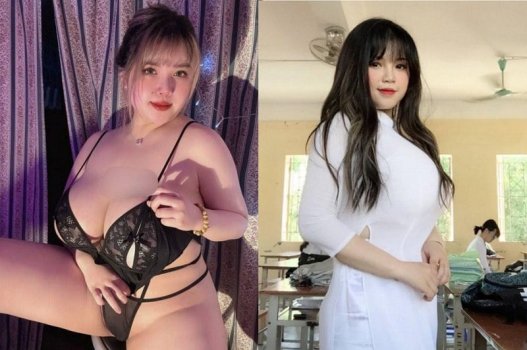 У во Thi Thu Trang есть очарование и жаркое желание