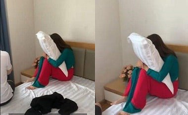 Горячий учитель видео Хэ Тинх в секретном отеле утечка